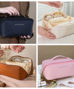 Leather Cosmetic Pouch