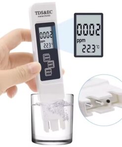 Digital Water Quality Tester Multifunctional Temperature Meter for Water Purity TEMP   Tester