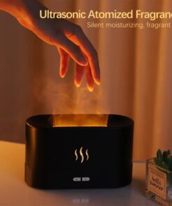 Humidifier, Electric Air Freshener with USB Plug, Portable for Home & Car, Rose Scent,