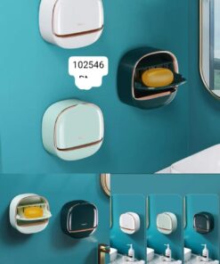 Wall sticking soap dish