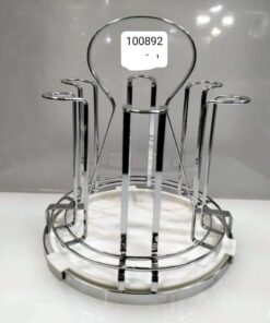 Glass stand steel