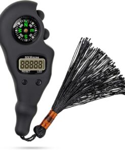 Digital Finger Tasbih with Compass & Night Light - Islamic Prayer Beads Counter, Finger Counter for Dhikr, Meditation, Relaxation, and Healing