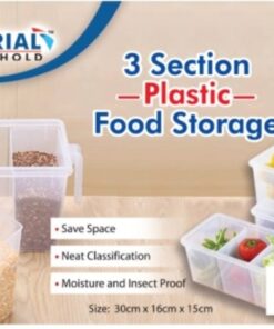 Imperial Food 3 Section Container