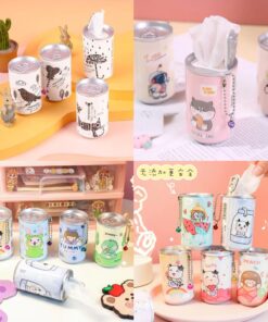 Portable Can  Wipes Makeup Remover