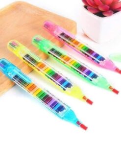 20 In 1 Colourfull Stackable Crayons