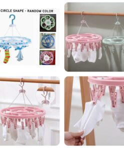 Plastic Baby Clothes Hanger Round Shape
