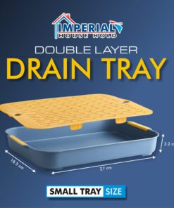Imperial Drain Tray (Double Layer) Small
