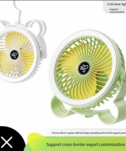 Cute Bear Hook Standing Electric Fan
