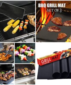BBQ Grill Matt Set of 3 Sheet