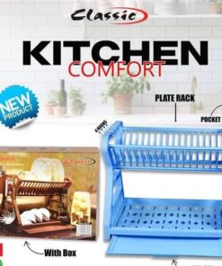 Multi Purpose Plastic Kitchen Comfort Plates & Spoon Rack