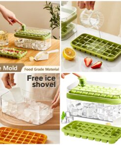 Premium Ice cube Storage Box with Single Icecube Tray
