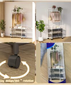 3 layer multifunctional cloth with shoe rack SK