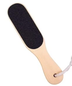 Double Sided Foot File Callus Remover for Feet Professional Wooden Pedicure