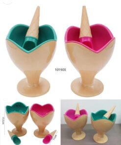 2pcs ice cream cup