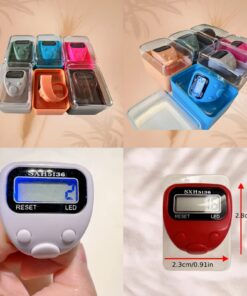 Digital Tasbih Tally counter with LED light Digital Led Tasbeeh Finger counter