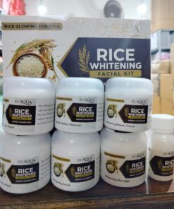 Rice Whitening Facial kit Perfect Glowing Skin 6 step Facial kit Each Kit