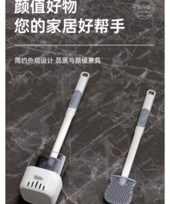 Silicon toilet brush with box