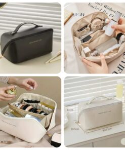 Leather PU Cosmetic Pouch