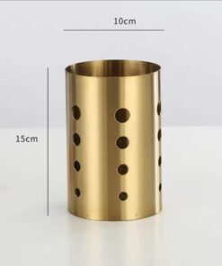 Stainless steel cutlery holder