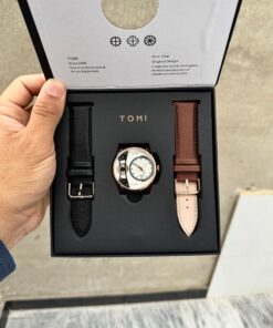 TOMI Face Gear Gentleman Edition Dual Strap Watch