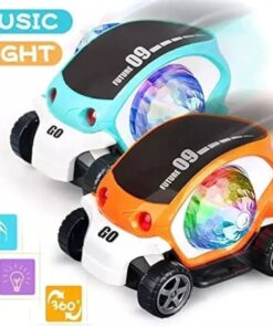 09 Future Car Rotate 360° with Flashing Light & Music