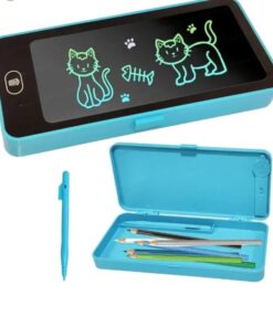 Digital Slate for Kids, E-Note Pad, Pencil Box for Kids