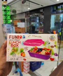 Multi Purpose Plastic FUN 2 Lunch Box