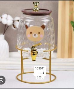 Water dispenser 3.2 litre glass material