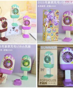 Hand Fan Popsicle Style