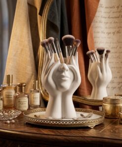 Creative Human Body Art Styling Multiple Brush Holder