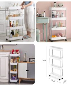 4tier slim trolly SK