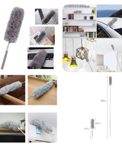 Foldable cleaning grey duster SK