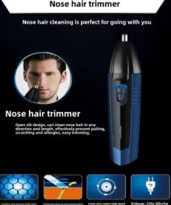 KEMEI 3 in 1 Professional Rechargeable Hair Clipper Trimmer & Shaver