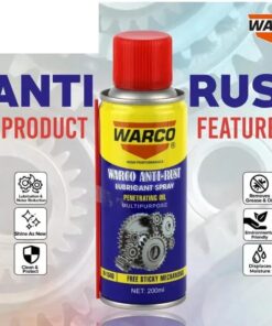 Anti Rust Spray Zang Remover WARCO 100ml Penetrating Oil Multipurpose Spray Rust remover-ORIGINAL