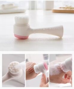 2in1 Face Cleansing Brush Silicone