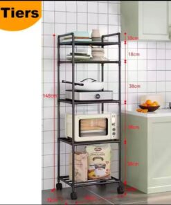 5layer rack iron material