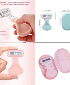 Women Safety Razor 1Pcs Stainless Steel Manual Beard Shaving Blades Body