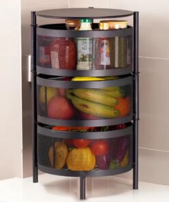 Kitchen Trolly Round 3 Layer