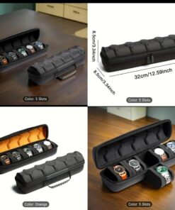 5slot watch organizer soft form