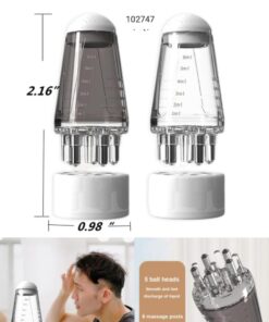 Scalp applicator liquid comb