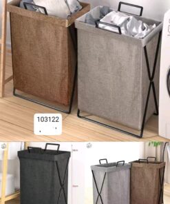 Loundry basket metal stand