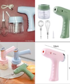 4 pcs set egg beater and chopper