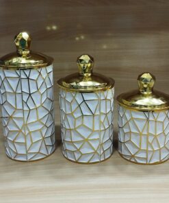 3pcs jar set airtight heavy plastic