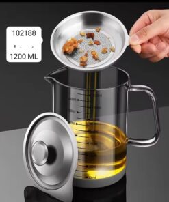 Oil filter glass pot 1200ml