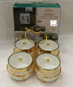 Ceramic canister set