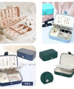 Medium Leather Jewelry Organizer