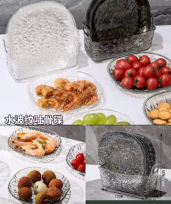8pcs plate with stand acrilic