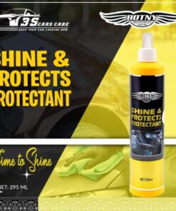 BOTNY Shine Protects & Protectant 295ml – UV Protection for Vinyl, Rubber & Plastic | Non-Greasy Finish