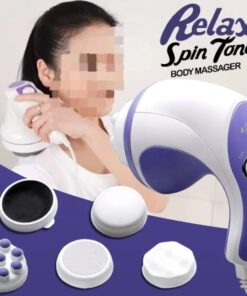 Relax and Spin Tone Massager - 5 in 1 Full Body Massager - Slimming Toning & Relaxing