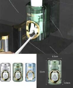 Automatic toothpaste dispenser